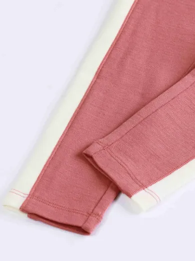 Bilde av WoolLand Ål Tights Girl Burned Rose